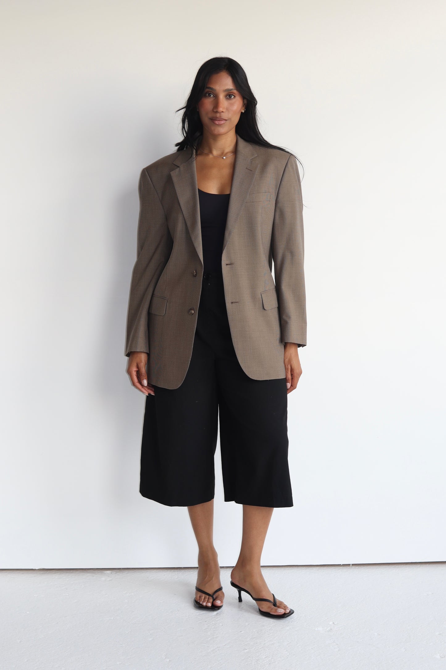 BROWN VINTAGE BLAZER