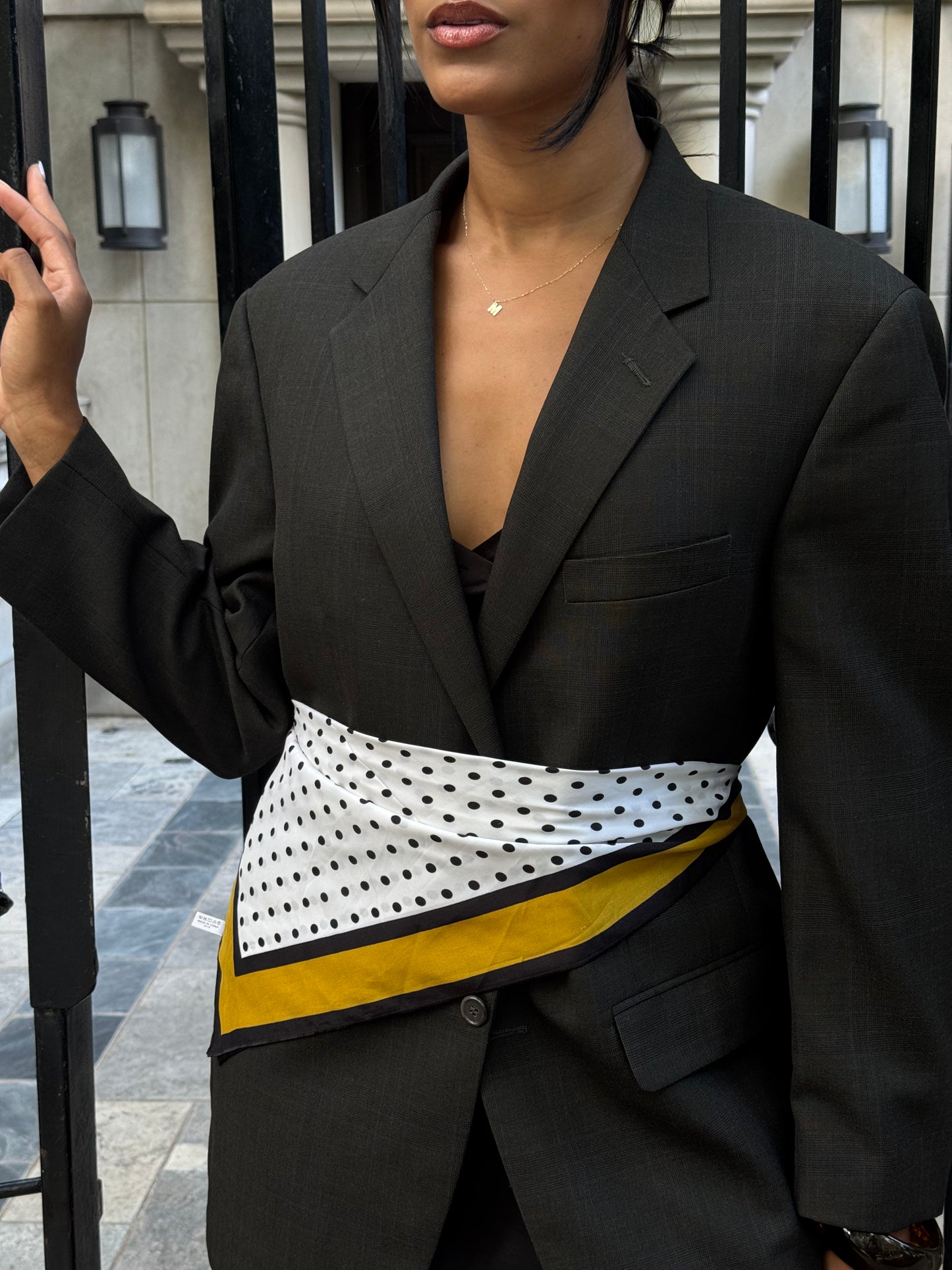 CHARCOAL VINTAGE BLAZER
