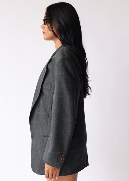 SQUARE GRAY BLAZER