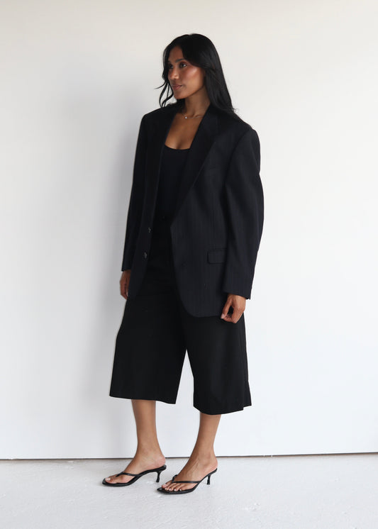 NEW – NAVY BLUE STRIPED BLAZER