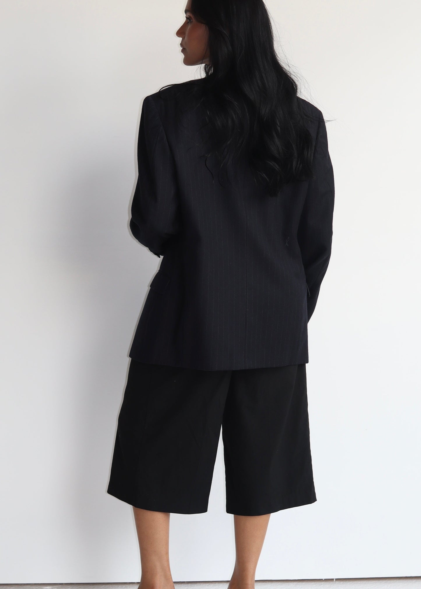 NEW – NAVY BLUE STRIPED BLAZER