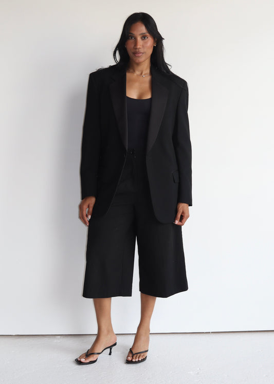 BLACK ELEGANT VINTAGE BLAZER