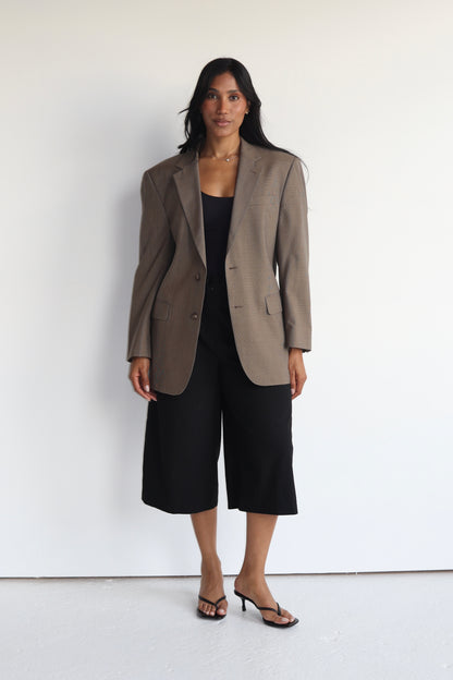 BROWN VINTAGE BLAZER