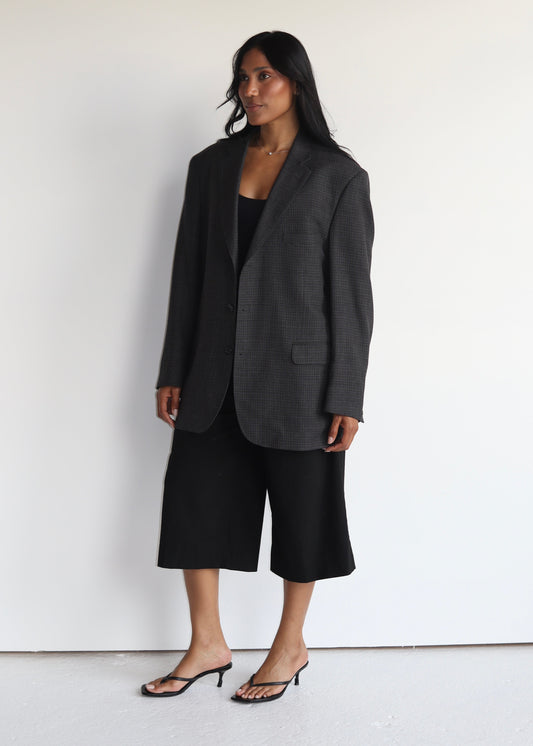 NEW - MARINE BLUE PATTERN BLAZER