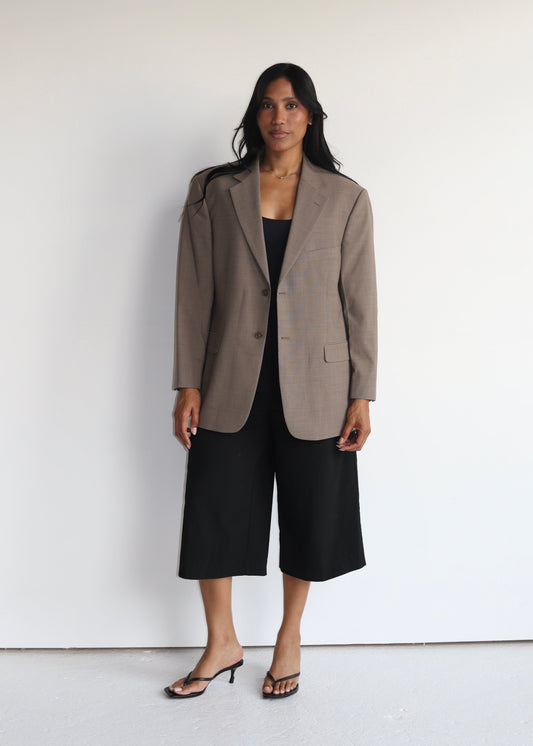 BROWN VINTAGE BLAZER