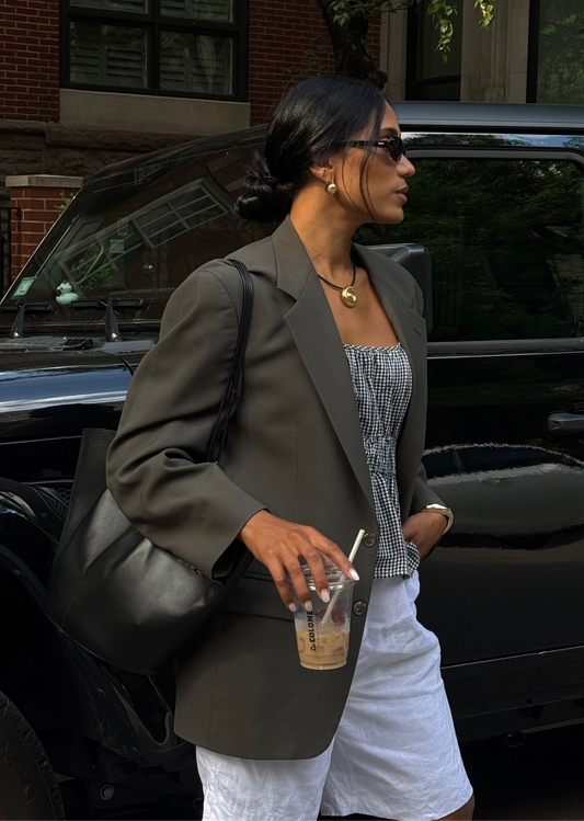 GREEN VINTAGE BLAZER