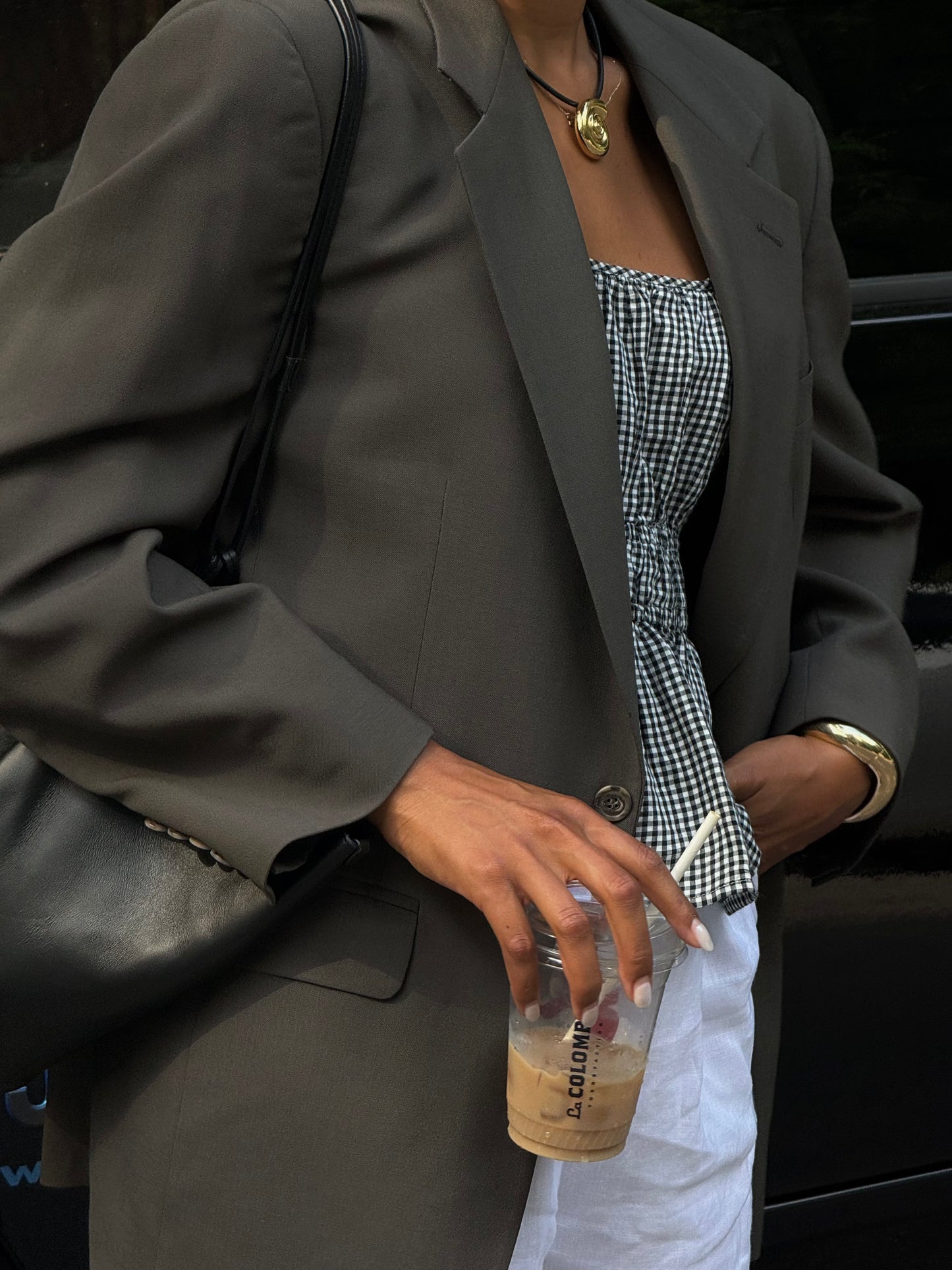 GREEN VINTAGE BLAZER