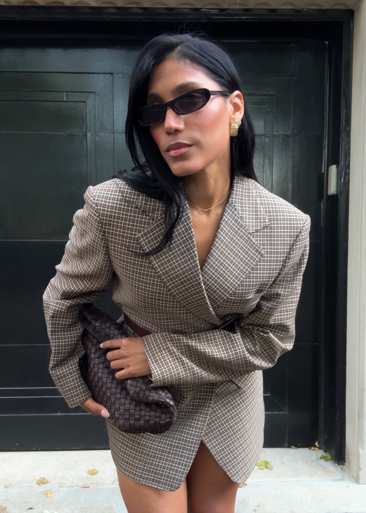 NEW - PLAID VINTAGE BLAZER