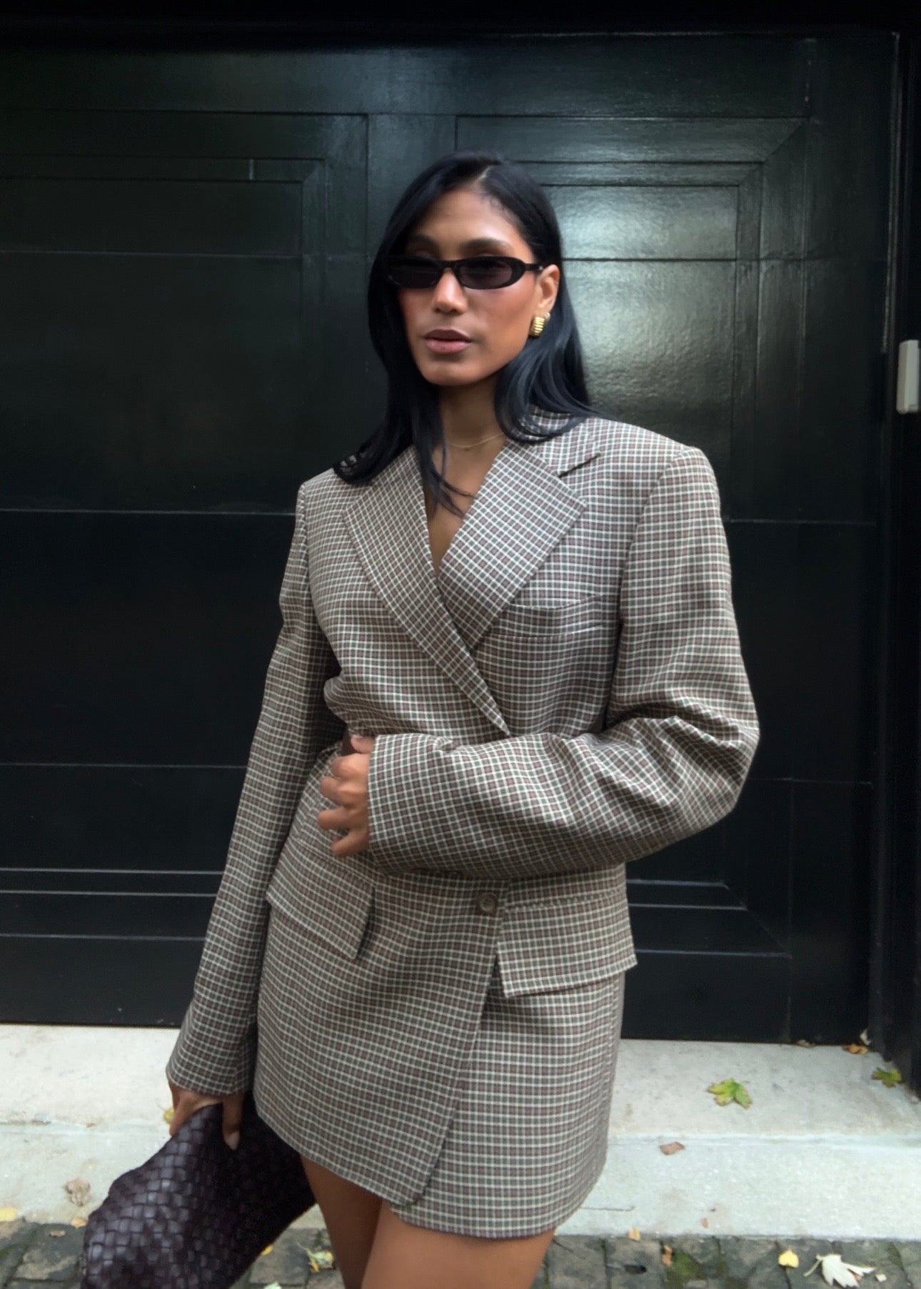 NEW - PLAID VINTAGE BLAZER